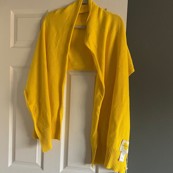 Kerri Rosenthal yellow scarf - Picture 2 of 7